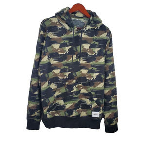 Conspiracy by WESC Mike Camo Strokes Hooded Sweatshirt Drawstring Hoodie
